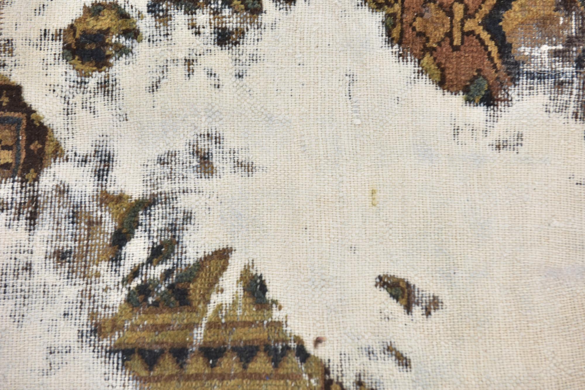 2' x 3' 6 Hand Knotted Ultra Vintage Persian Wool Rug