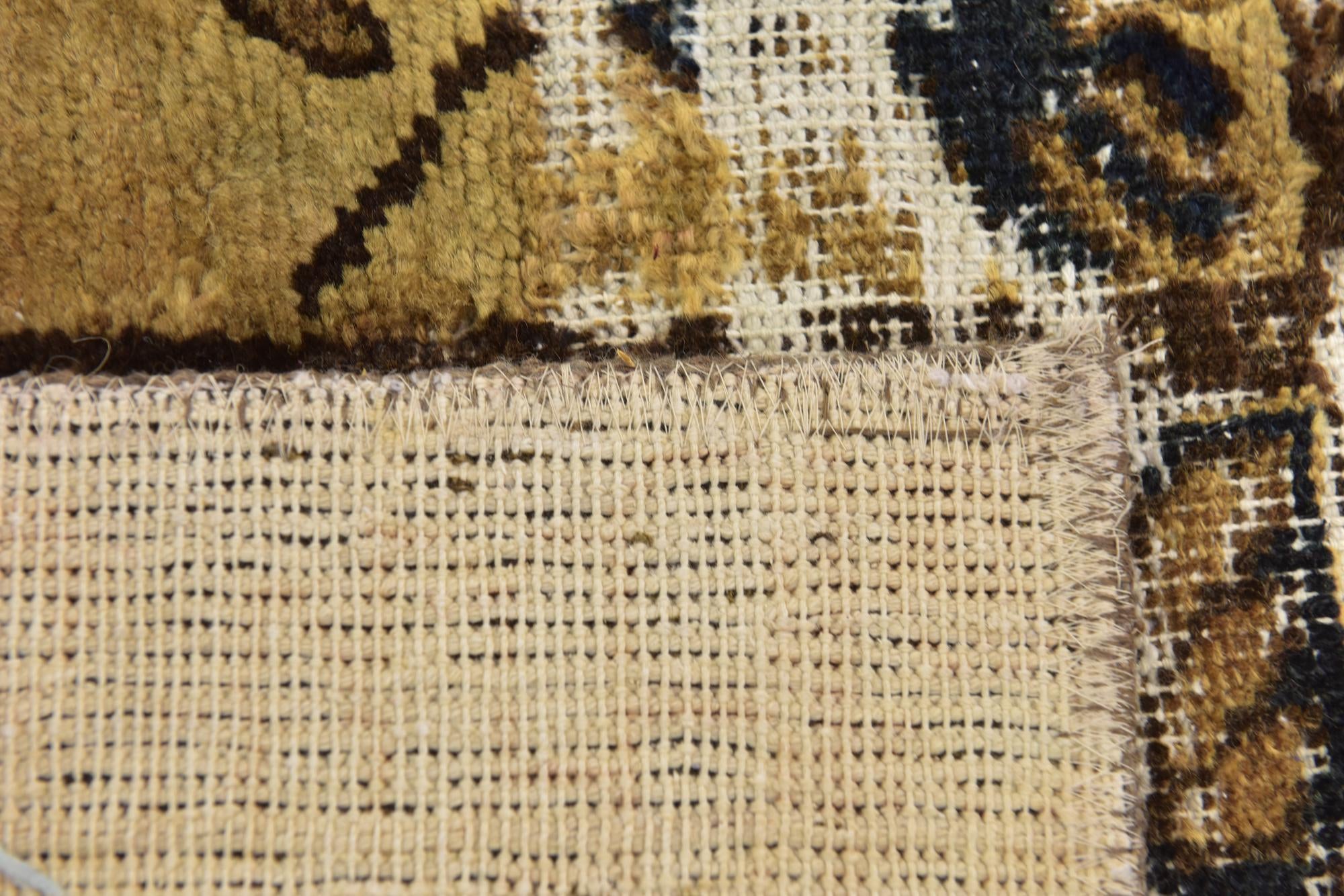 7' 5 x 10' Hand Knotted Ultra Vintage Persian Wool Rug