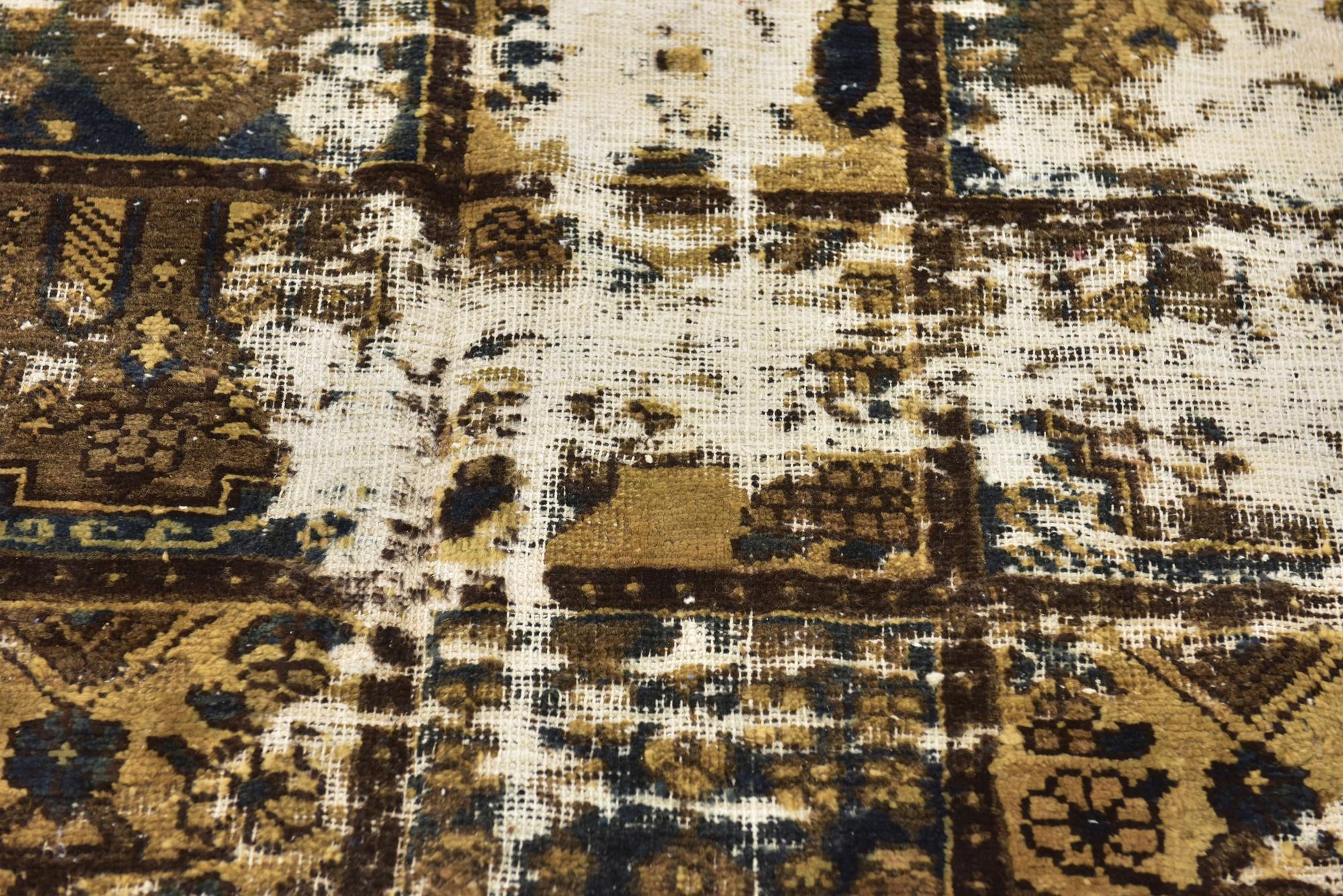 7' 5 x 10' Hand Knotted Ultra Vintage Persian Wool Rug