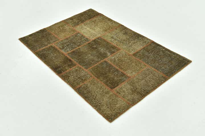 3' x 4' 2 Hand Knotted Ultra Vintage Persian Wool Rug