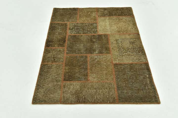3' x 4' 2 Hand Knotted Ultra Vintage Persian Wool Rug