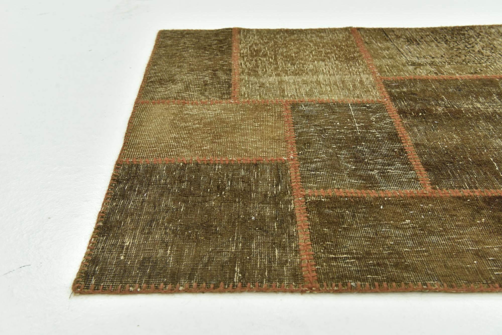 3' x 4' 2 Hand Knotted Ultra Vintage Persian Wool Rug