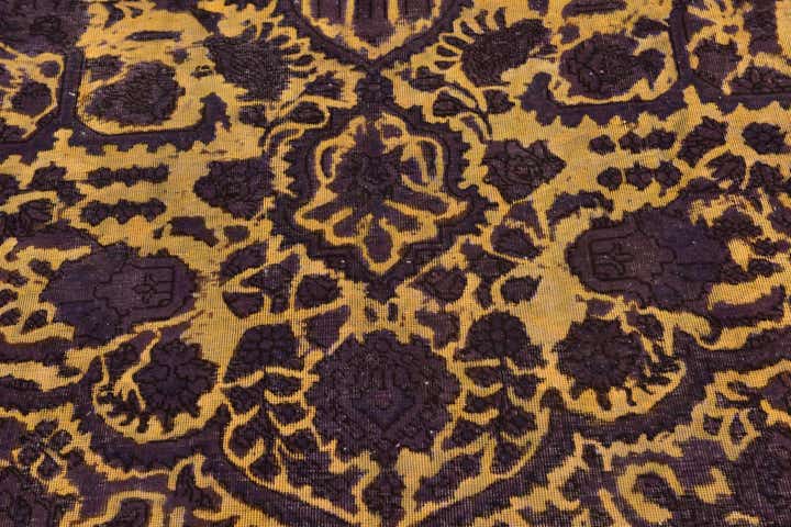 8' 6 x 10' 10 Hand Knotted Ultra Vintage Persian Wool Rug