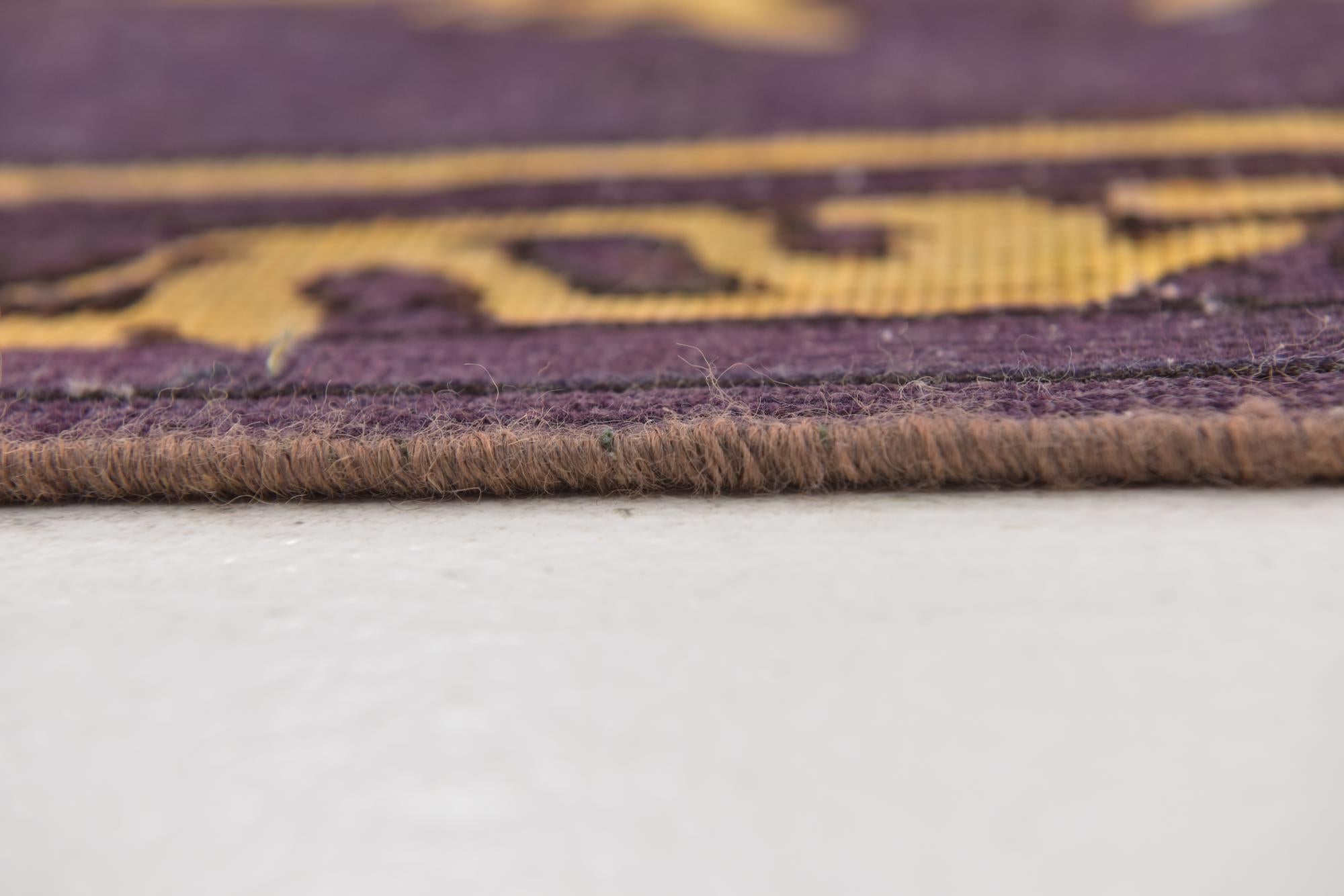8' 6 x 10' 10 Hand Knotted Ultra Vintage Persian Wool Rug