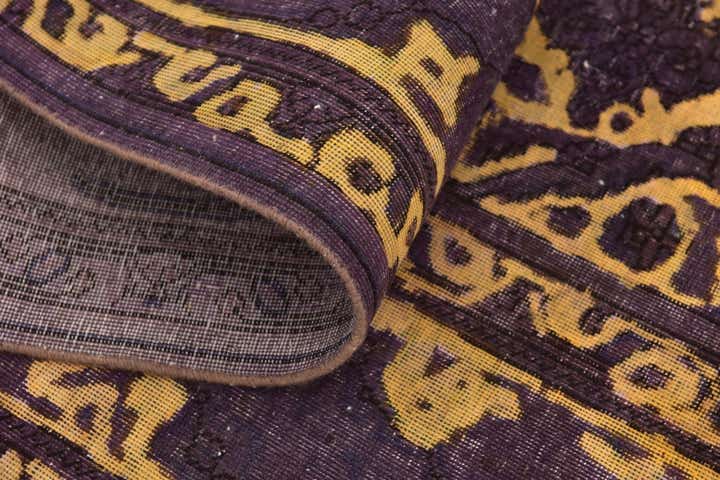 8' 6 x 10' 10 Hand Knotted Ultra Vintage Persian Wool Rug