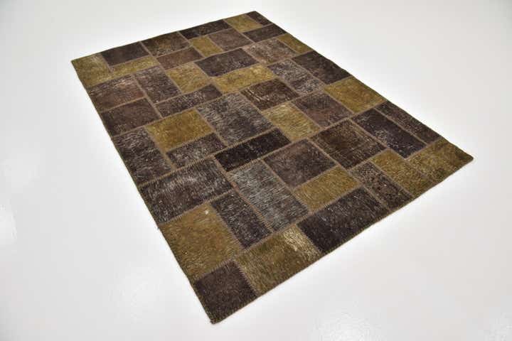 5' x 6' 10 Hand Knotted Ultra Vintage Persian Wool Rug