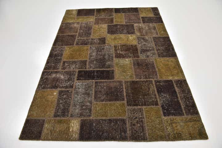 5' x 6' 10 Hand Knotted Ultra Vintage Persian Wool Rug