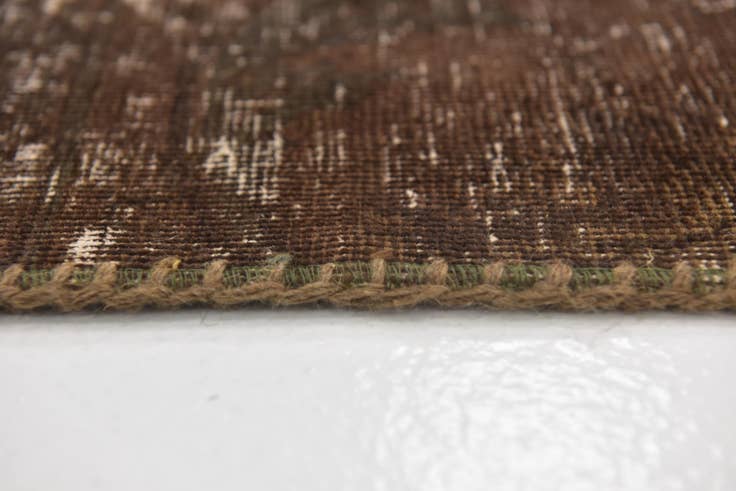 Detail image of 5' x 6' 10 Hand Knotted Ultra Vintage Persian Wool Rug