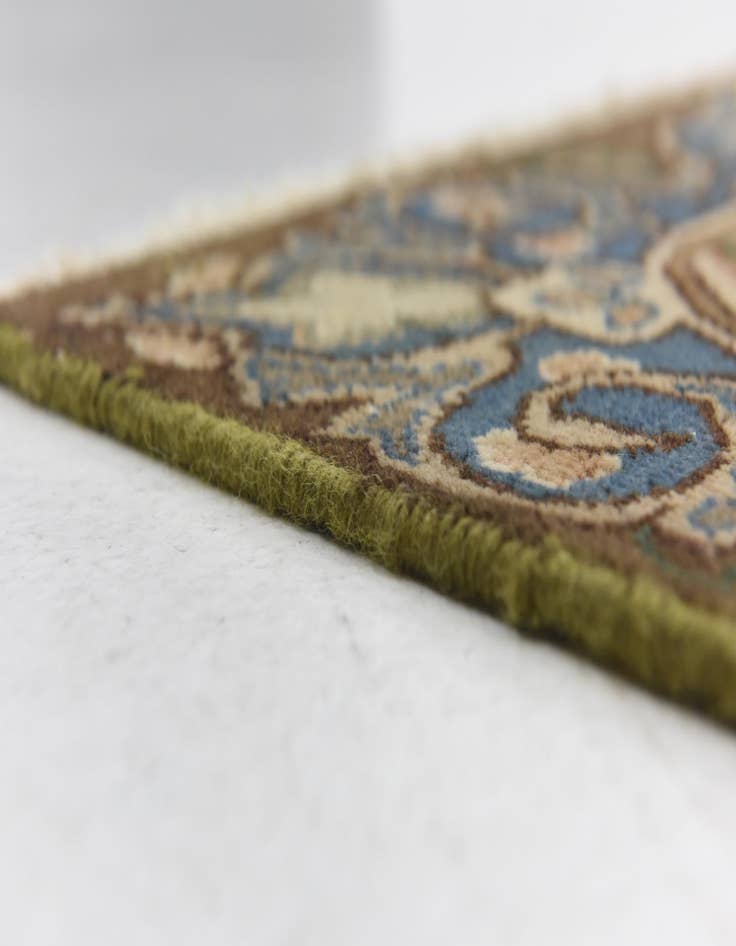 Detail image of 9' 4 x 13'  Hand Knotted Ultra Vintage Persian Wool Rug