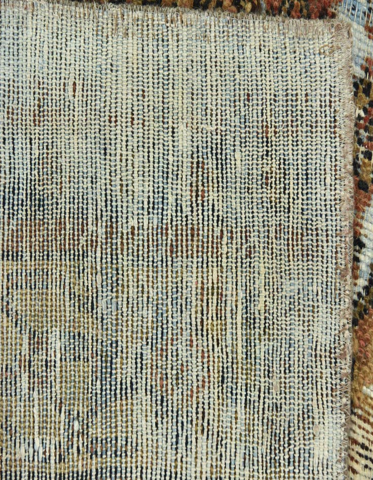 Detail image of 6' 6 x 8' 2  Hand Knotted Ultra Vintage Persian Wool Rug