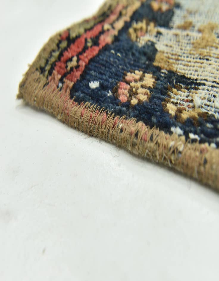 Detail image of 6' 6 x 8' 2  Hand Knotted Ultra Vintage Persian Wool Rug