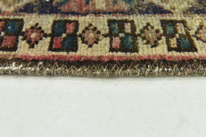 5' 7 x 7' 5 Hand Knotted Ultra Vintage Persian Wool Rug