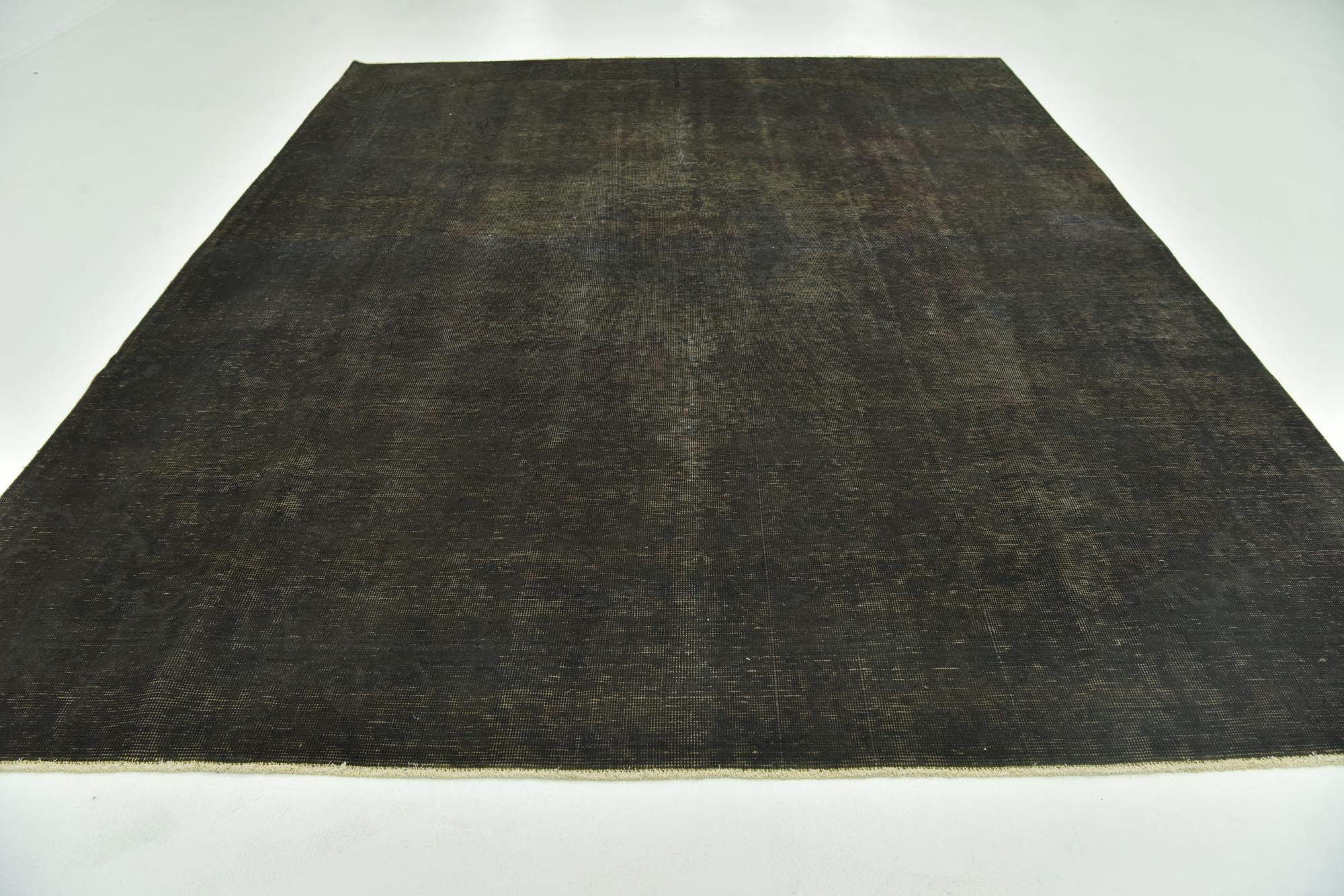 290cm x 365cm anudado a mano Ultra Vintage Alfombra Persa Lana