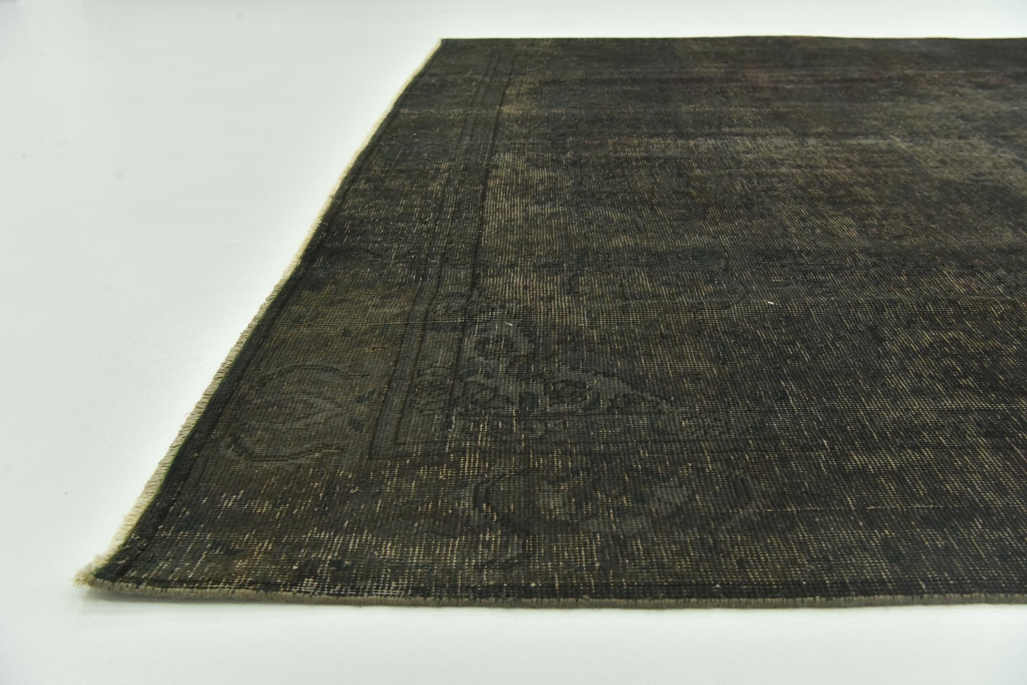 290cm x 365cm anudado a mano Ultra Vintage Alfombra Persa Lana