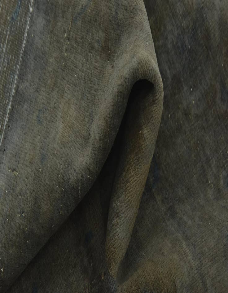 Detail image of 6' 9 x 11' 2  Hand Knotted Ultra Vintage Persian Wool Rug