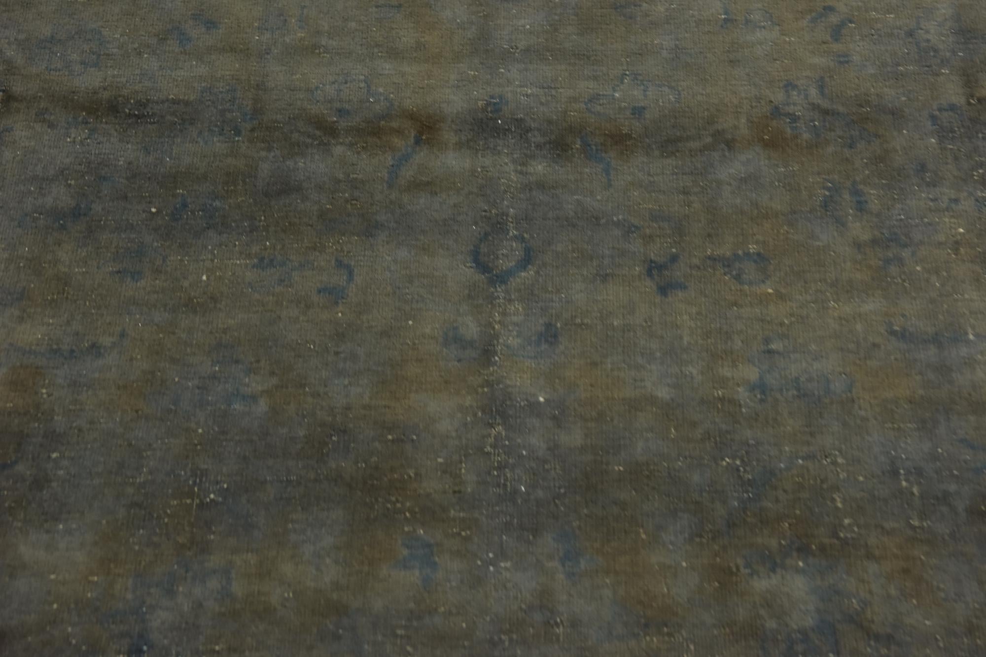 6' 9 x 11' 2 Hand Knotted Ultra Vintage Persian Wool Rug