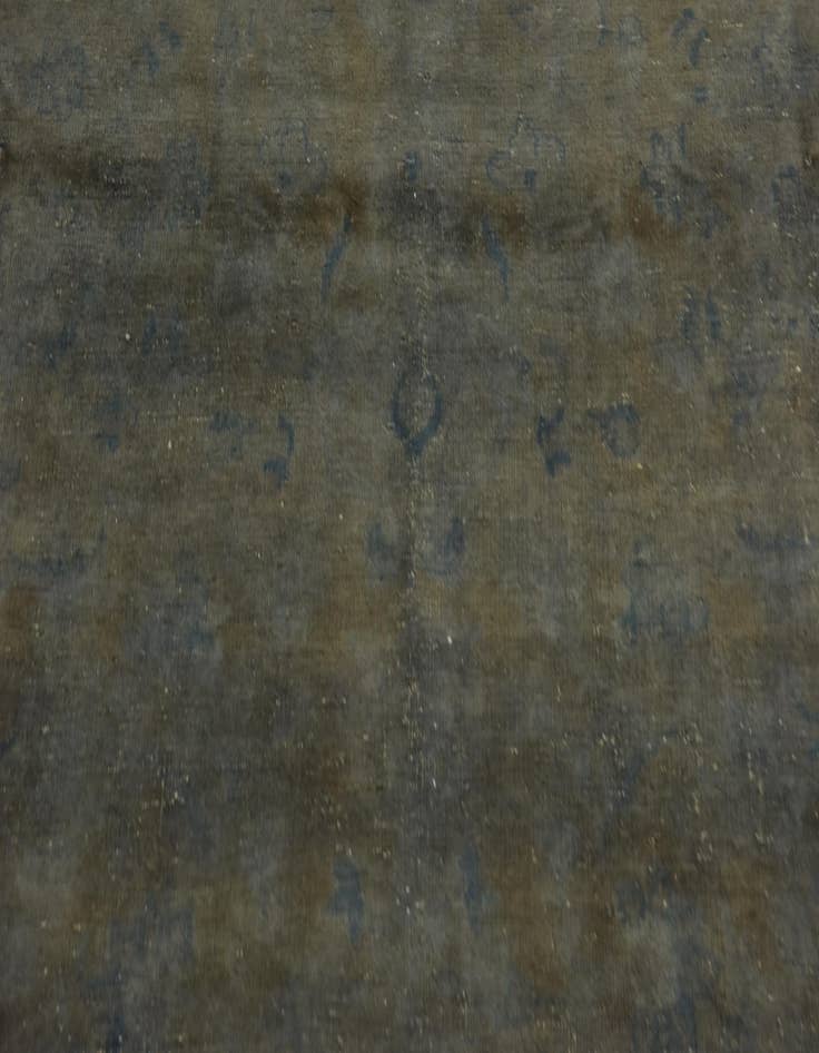 Detail image of 6' 9 x 11' 2  Hand Knotted Ultra Vintage Persian Wool Rug