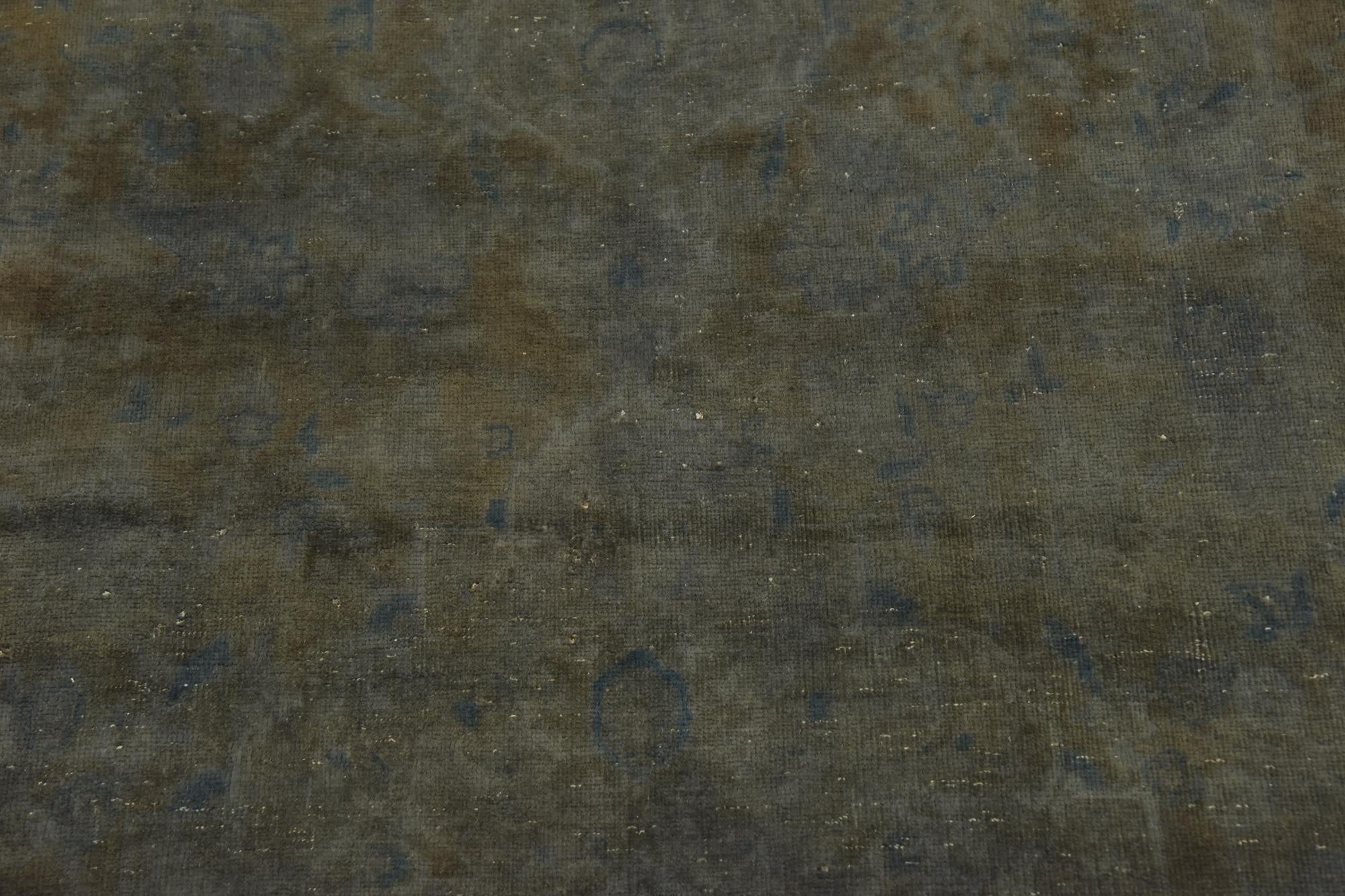 6' 9 x 11' 2 Hand Knotted Ultra Vintage Persian Wool Rug