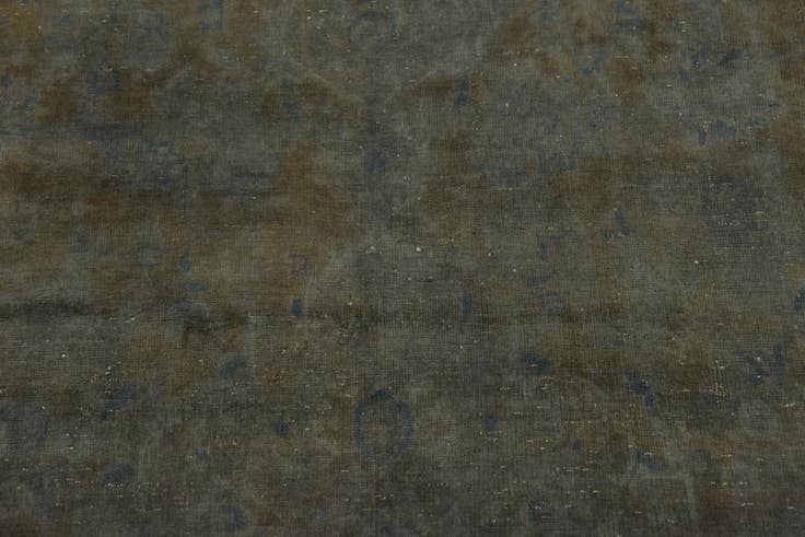 Detail image of 6' 9 x 11' 2 Hand Knotted Ultra Vintage Persian Wool Rug