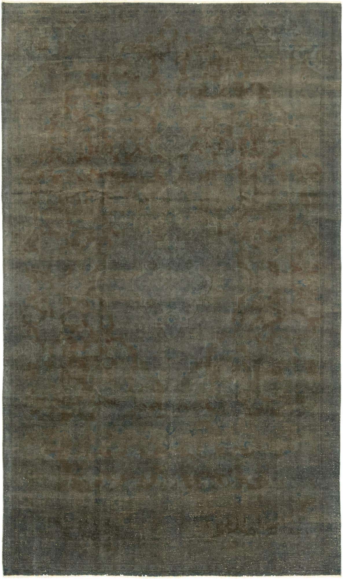 6' 9 x 11' 2 Hand Knotted Ultra Vintage Persian Wool Rug