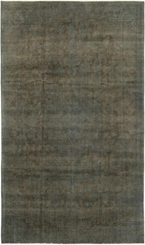 6' 9 x 11' 2 Hand Knotted Ultra Vintage Persian Wool Rug