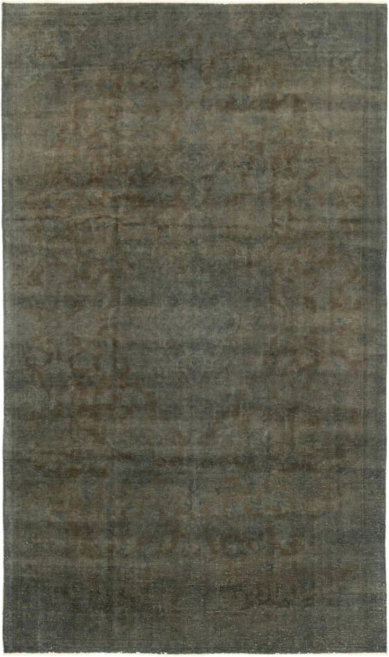 Detail image of 6' 9 x 11' 2 Hand Knotted Ultra Vintage Persian Wool Rug