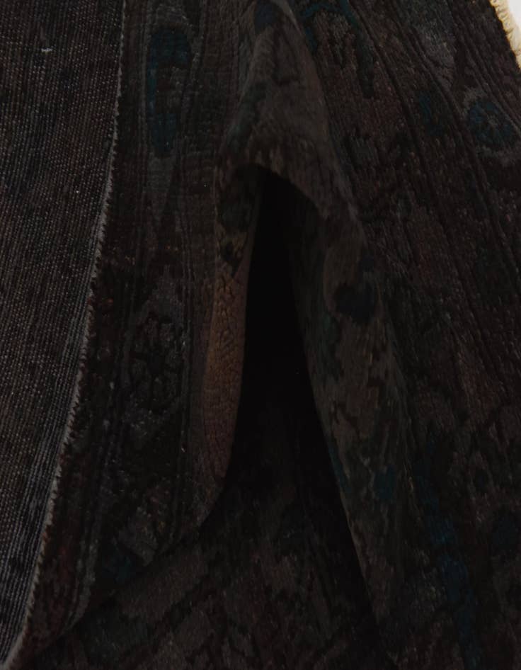 Detail image of 3' 9 x 6' 9 Hand Knotted Ultra Vintage Persian Wool Rug