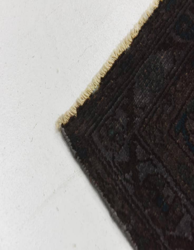 Detail image of 3' 9 x 6' 9 Hand Knotted Ultra Vintage Persian Wool Rug