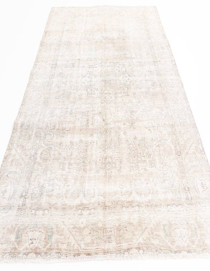 Detail image of 6' 6 x 9' 7  Hand Knotted Ultra Vintage Persian Wool Rug