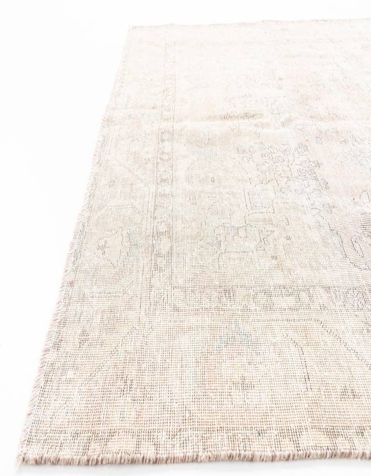 Detail image of 6' 6 x 9' 7  Hand Knotted Ultra Vintage Persian Wool Rug