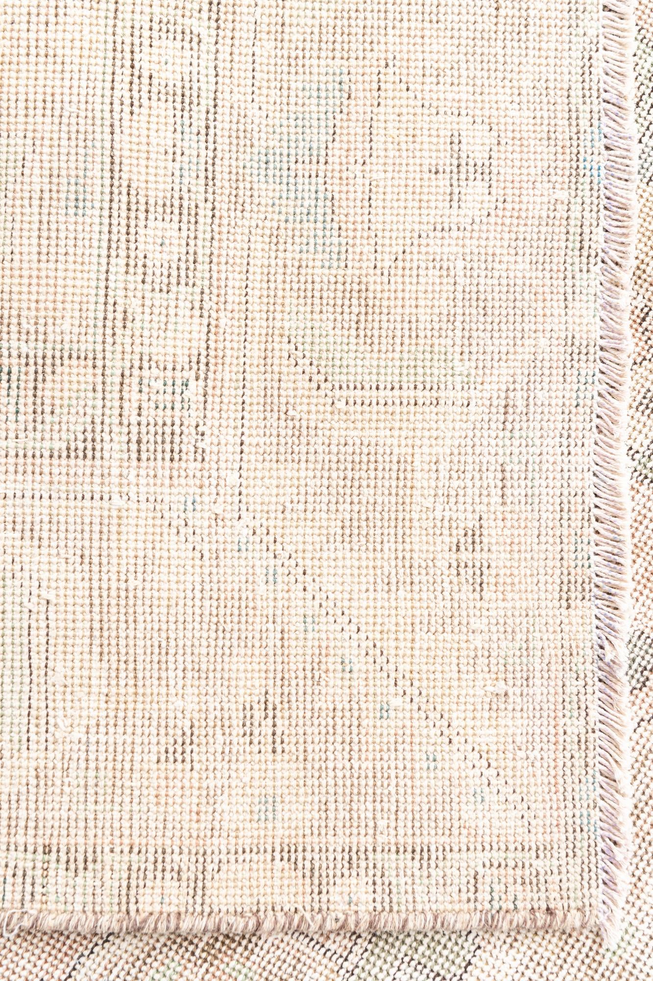 6' 6 x 9' 7 Hand Knotted Ultra Vintage Persian Wool Rug