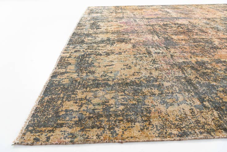 Detail image of 8' 9 x 12' 3 Hand Knotted Ultra Vintage Persian Wool Rug