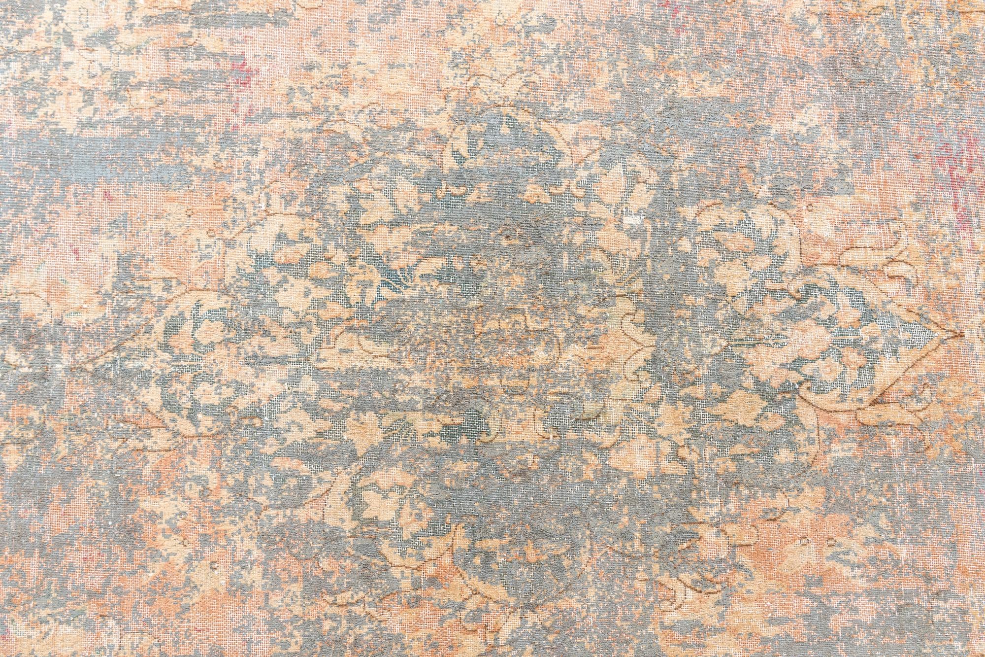 8' 9 x 12' 3 Hand Knotted Ultra Vintage Persian Wool Rug