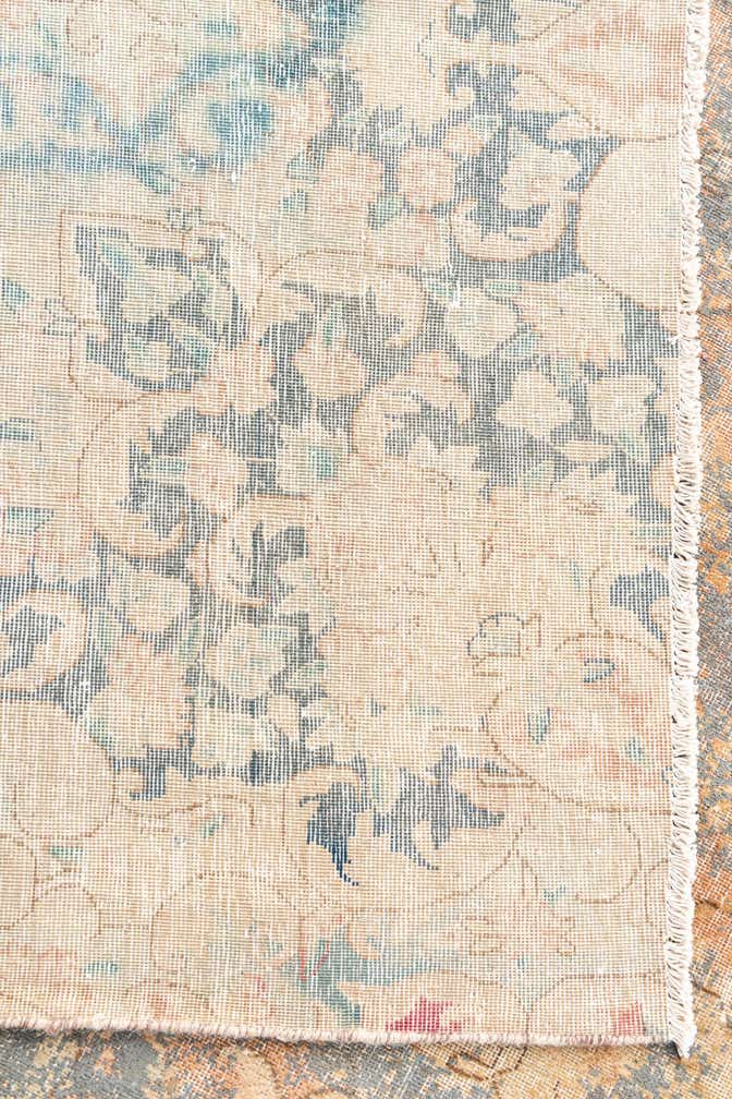 8' 9 x 12' 3 Hand Knotted Ultra Vintage Persian Wool Rug