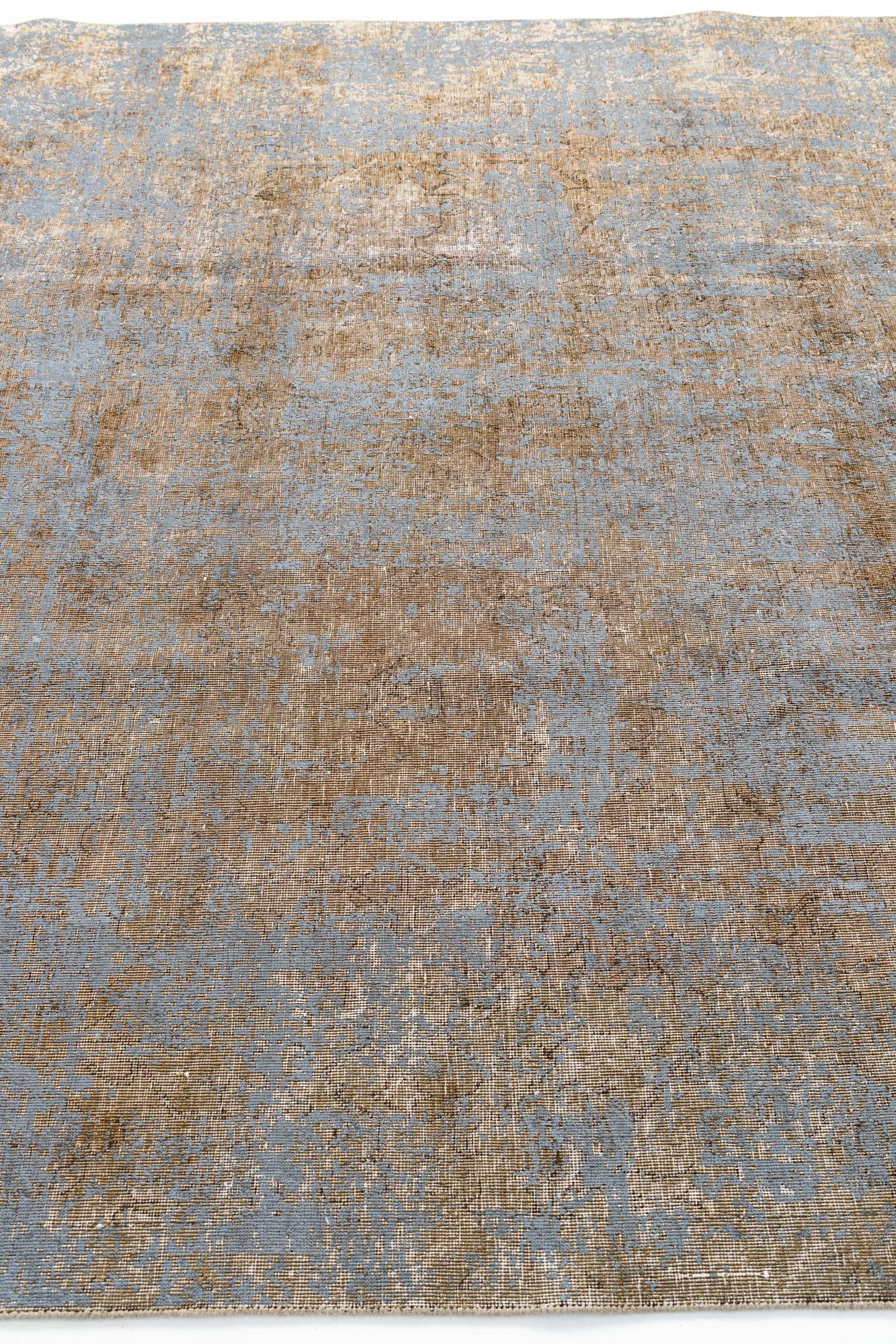 7' x 10' 10 Hand Knotted Ultra Vintage Persian Wool Rug