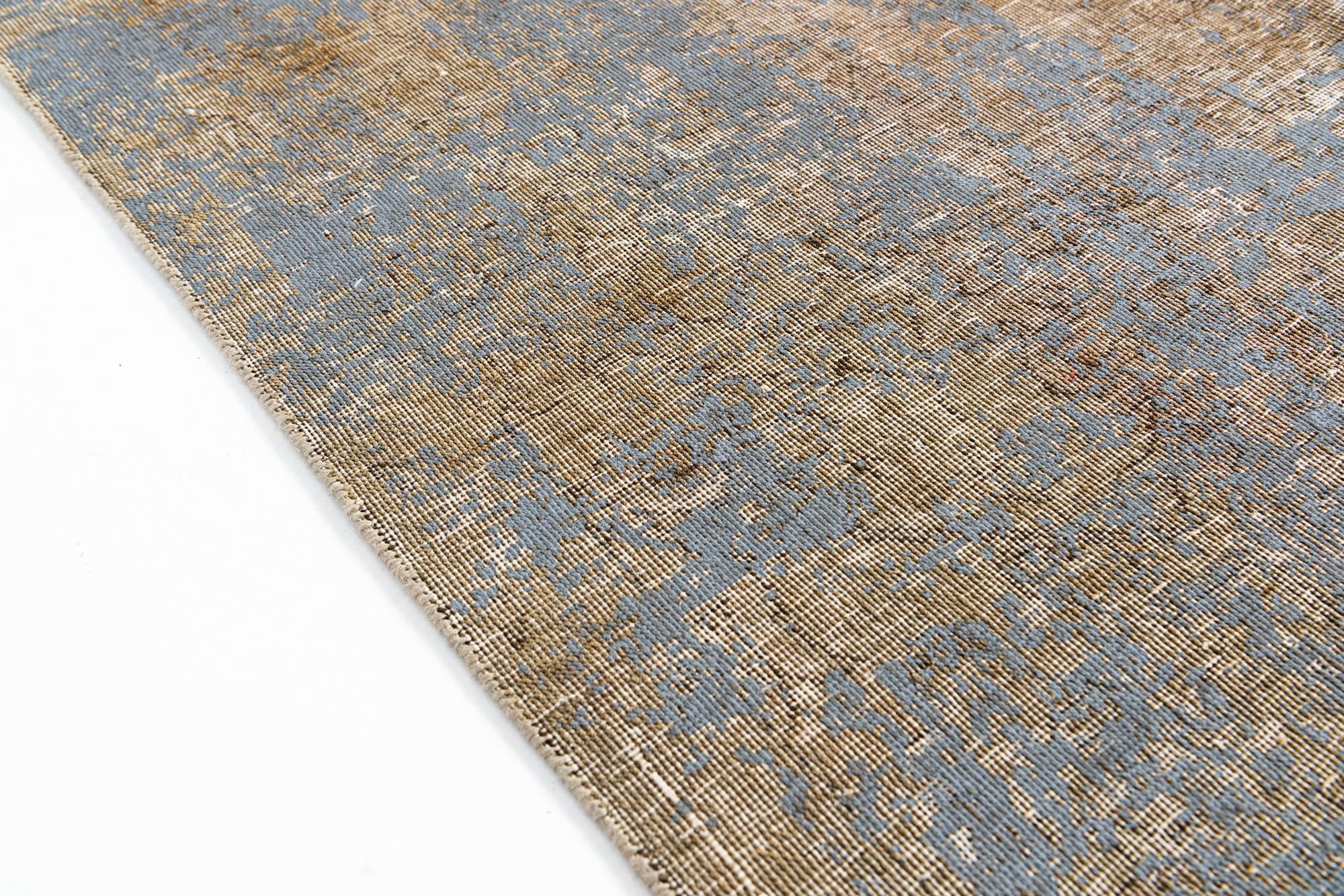 7' x 10' 10 Hand Knotted Ultra Vintage Persian Wool Rug