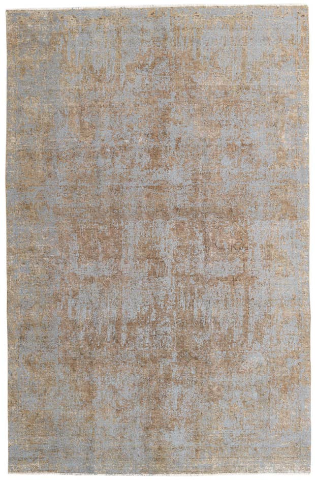 Detail image of 7' x 10' 10 Hand Knotted Ultra Vintage Persian Wool Rug