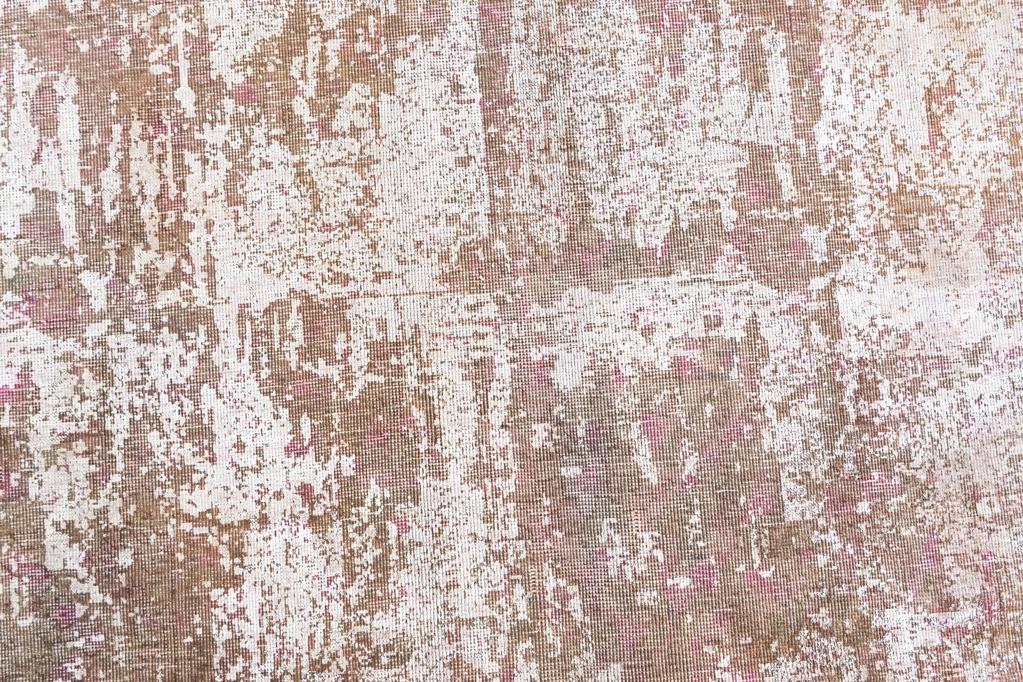 9' 4 x 12' 7 Hand Knotted Ultra Vintage Persian Wool Rug