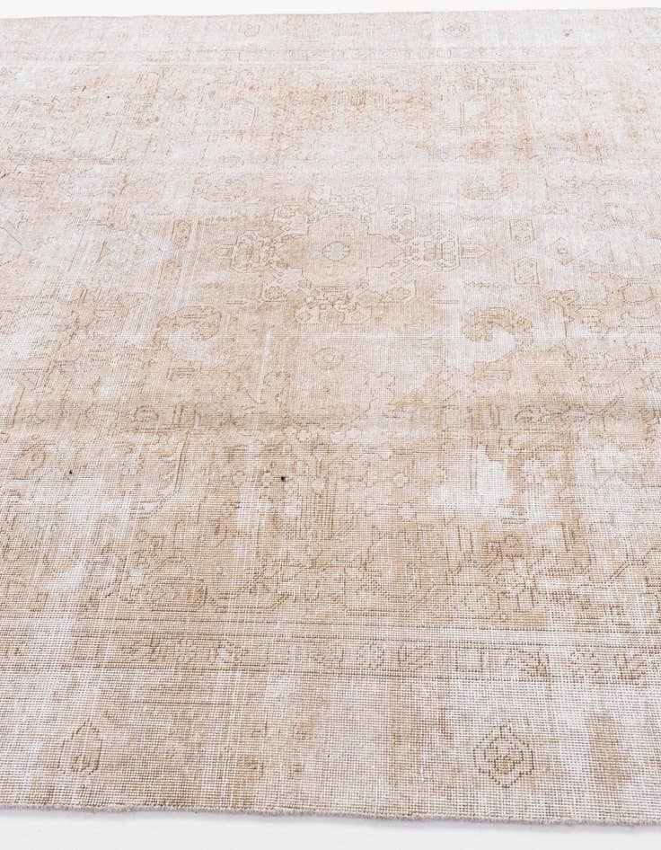 Detail image of 7' 3 x 10' 5  Hand Knotted Ultra Vintage Persian Wool Rug