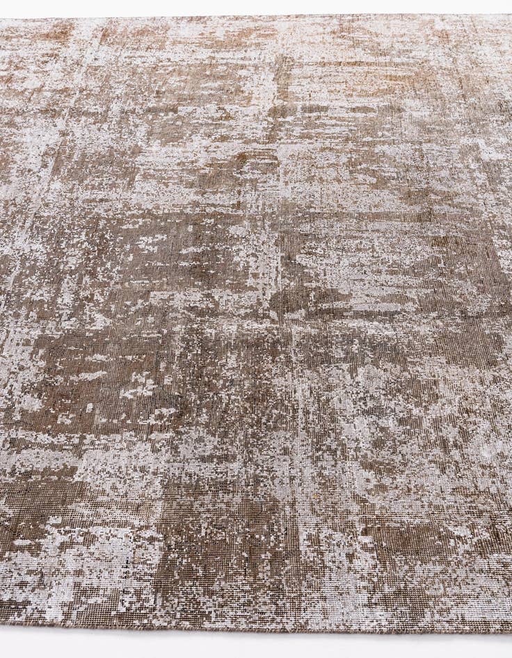 Detail image of 8' 1 x 10' 2  Hand Knotted Ultra Vintage Persian Wool Rug