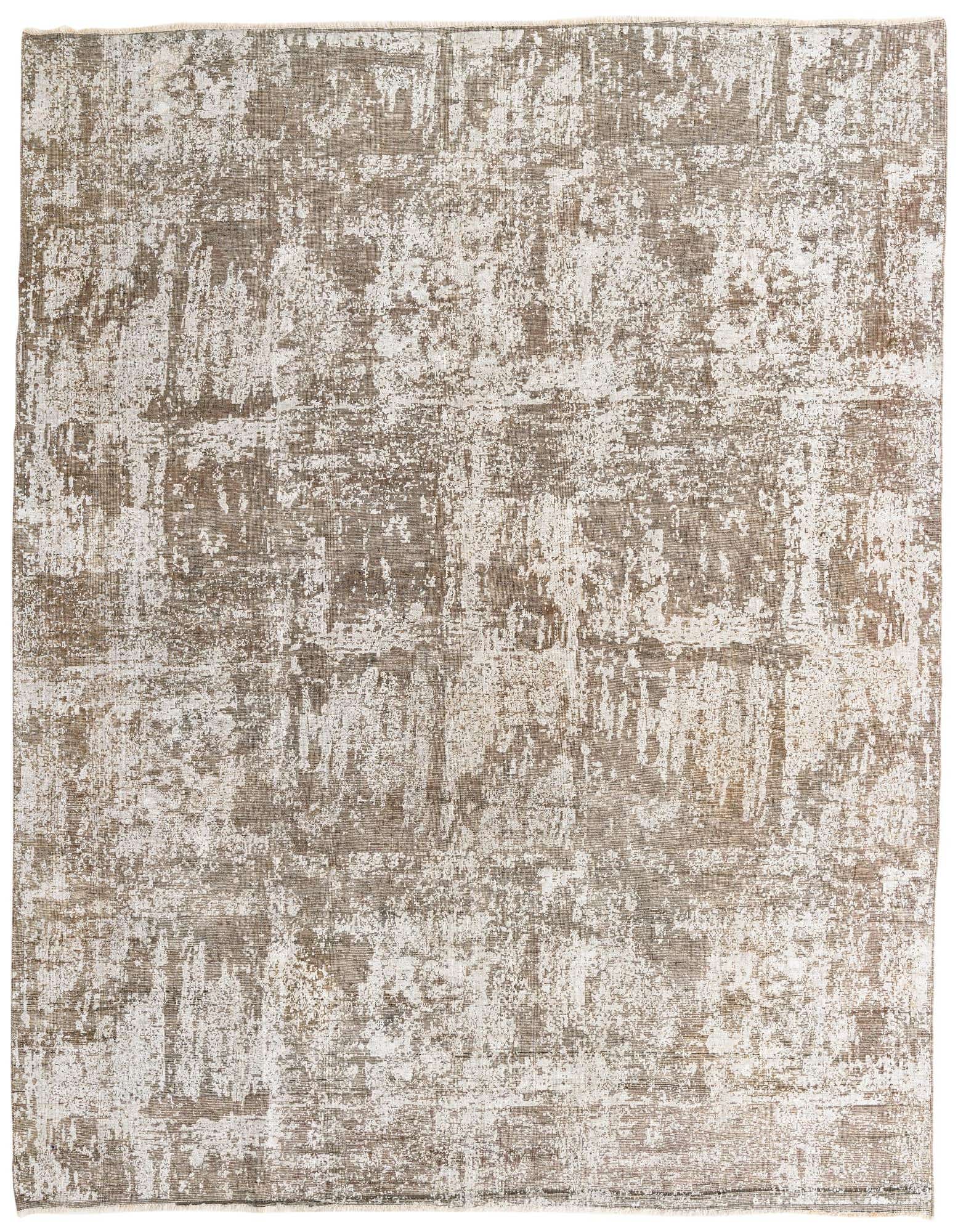 Primary image 8' 1 x 10' 2  Hand Knotted Ultra Vintage Persian Wool Rug