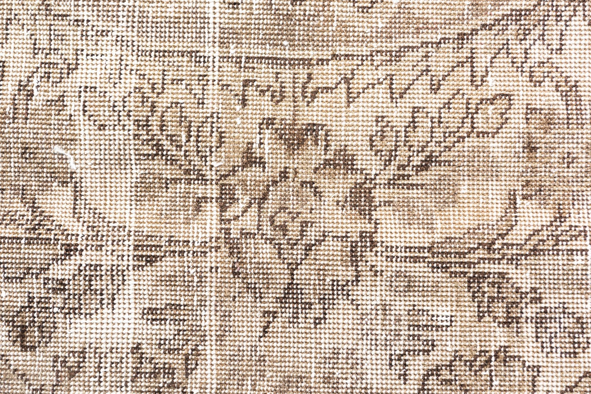 7' 3 x 10' 7 Hand Knotted Ultra Vintage Persian Wool Rug