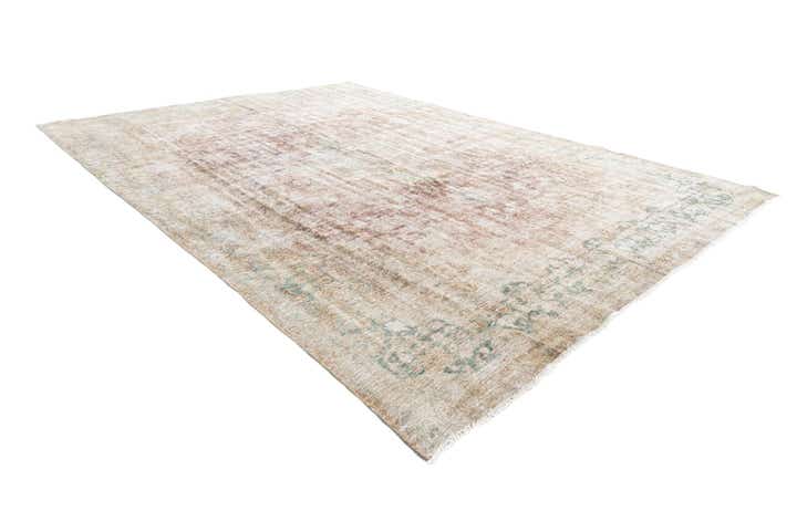 9' 3 x 13' 1 Hand Knotted Ultra Vintage Persian Wool Rug