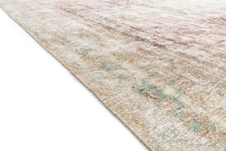 9' 3 x 13' 1 Hand Knotted Ultra Vintage Persian Wool Rug