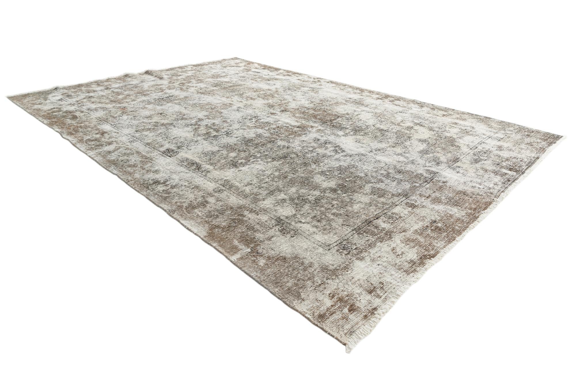8' 9 x 12' 9 Hand Knotted Ultra Vintage Persian Wool Rug