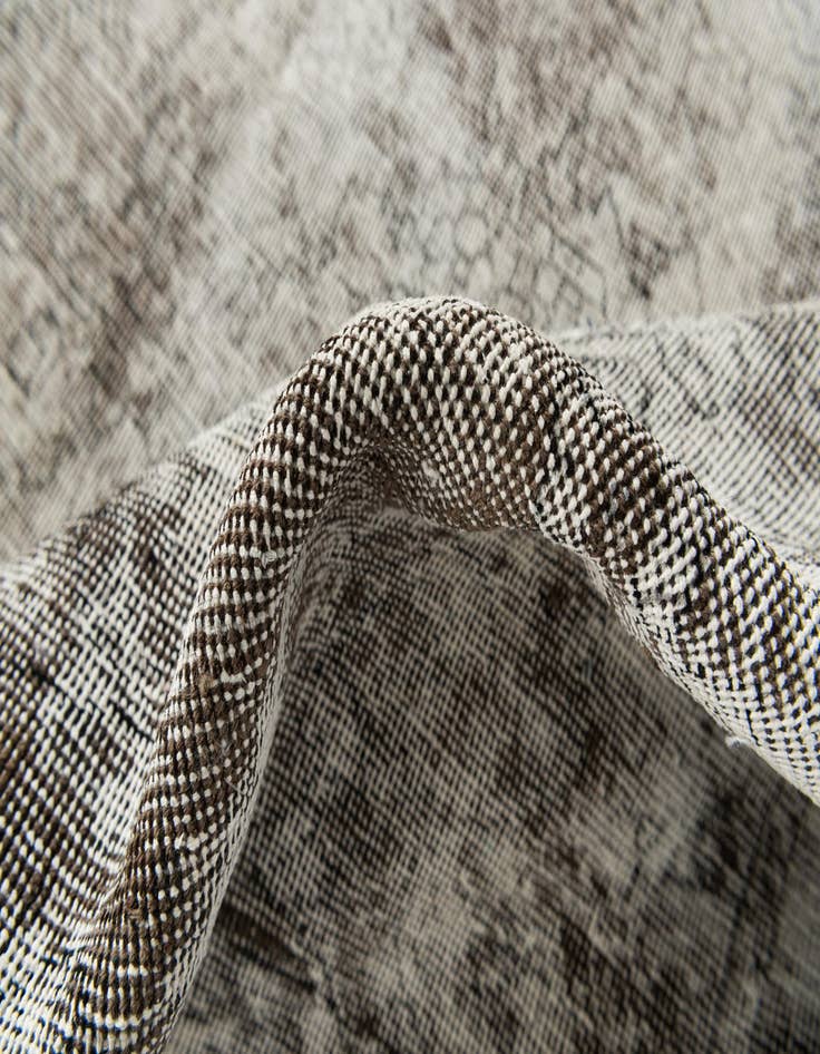 Detail image of 8' 9 x 12' 9  Hand Knotted Ultra Vintage Persian Wool Rug