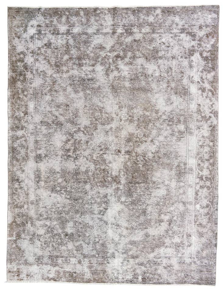 Detail image of 8' 9 x 12' 9 Hand Knotted Ultra Vintage Persian Wool Rug