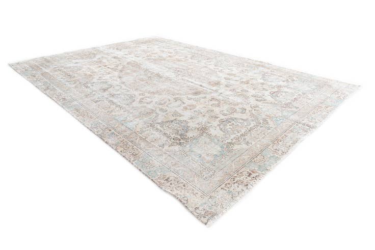 Detail image of 8' 3 x 11' 8 Hand Knotted Ultra Vintage Persian Wool Rug