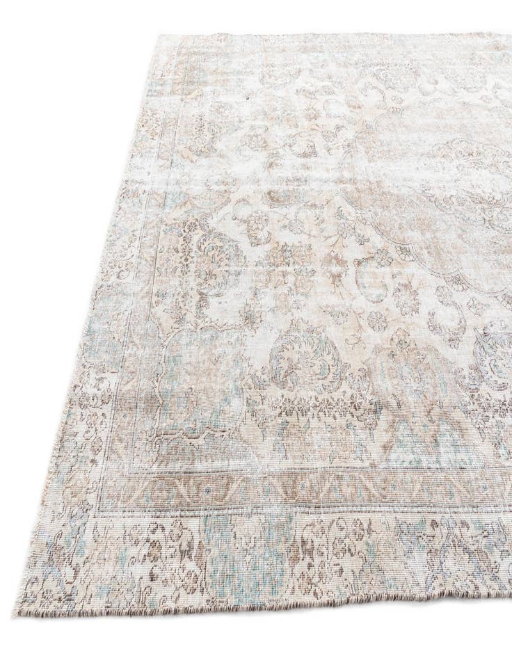 Detail image of 8' 3 x 11' 8  Hand Knotted Ultra Vintage Persian Wool Rug