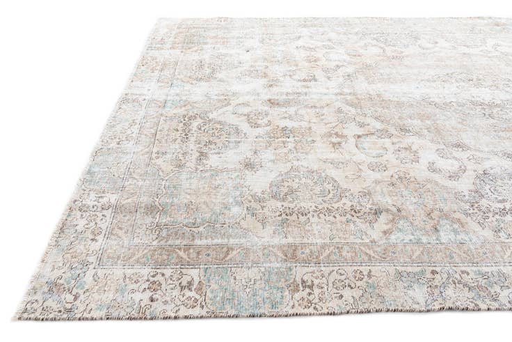 Detail image of 8' 3 x 11' 8 Hand Knotted Ultra Vintage Persian Wool Rug